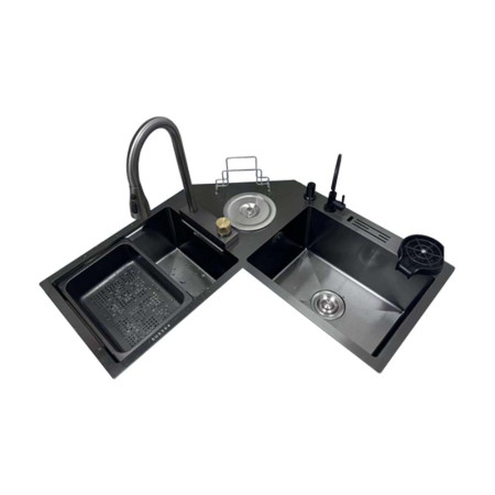 CHẬU RỬA INOX KAFF KF-ZJ9980-B