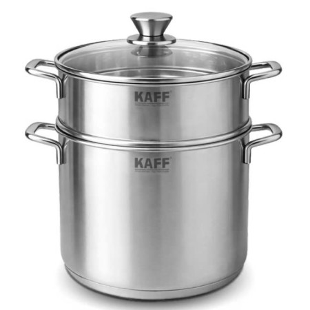 BỘ NỒI XỬNG HẤP INOX 304 KAFF KF-ST24S