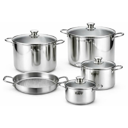 BỘ NÔI INOX 5 MÓN CAO CẤP KAFF KF-STL005304Q